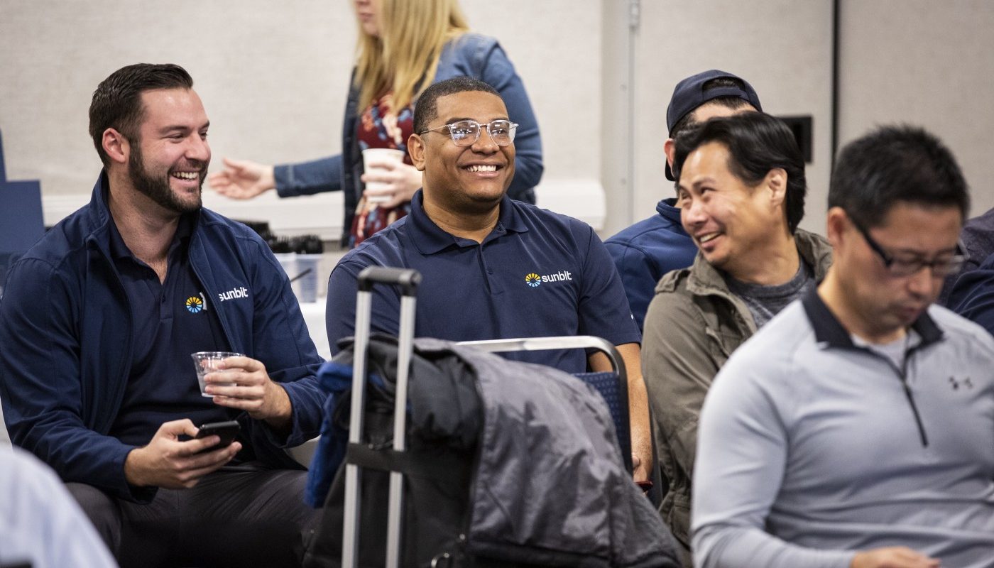 Sunbit Employees Laughing