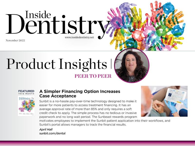 Inside Dentistry Sunbit April Hall