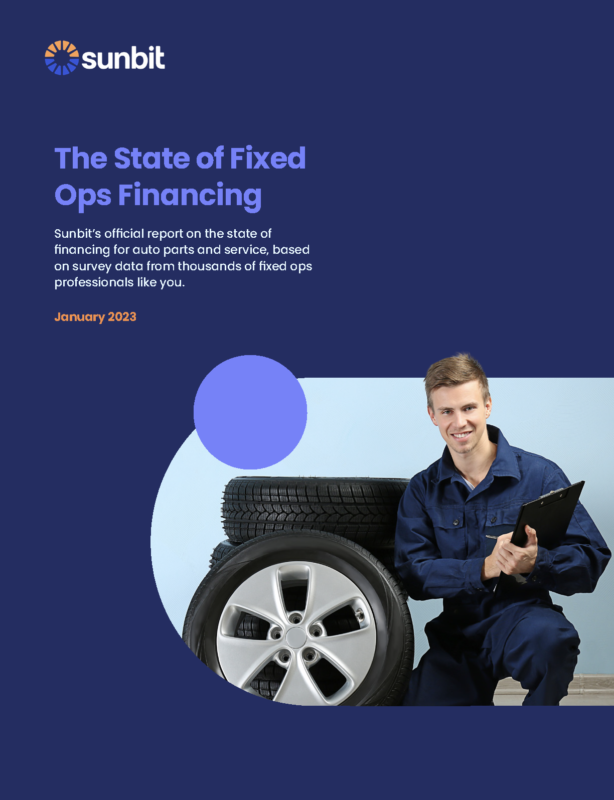 The State of Fixed Ops Financing January 2023