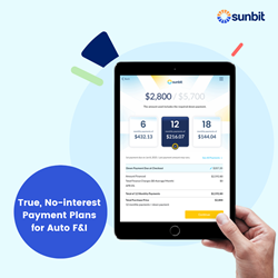Sunbit F&I Auto Product