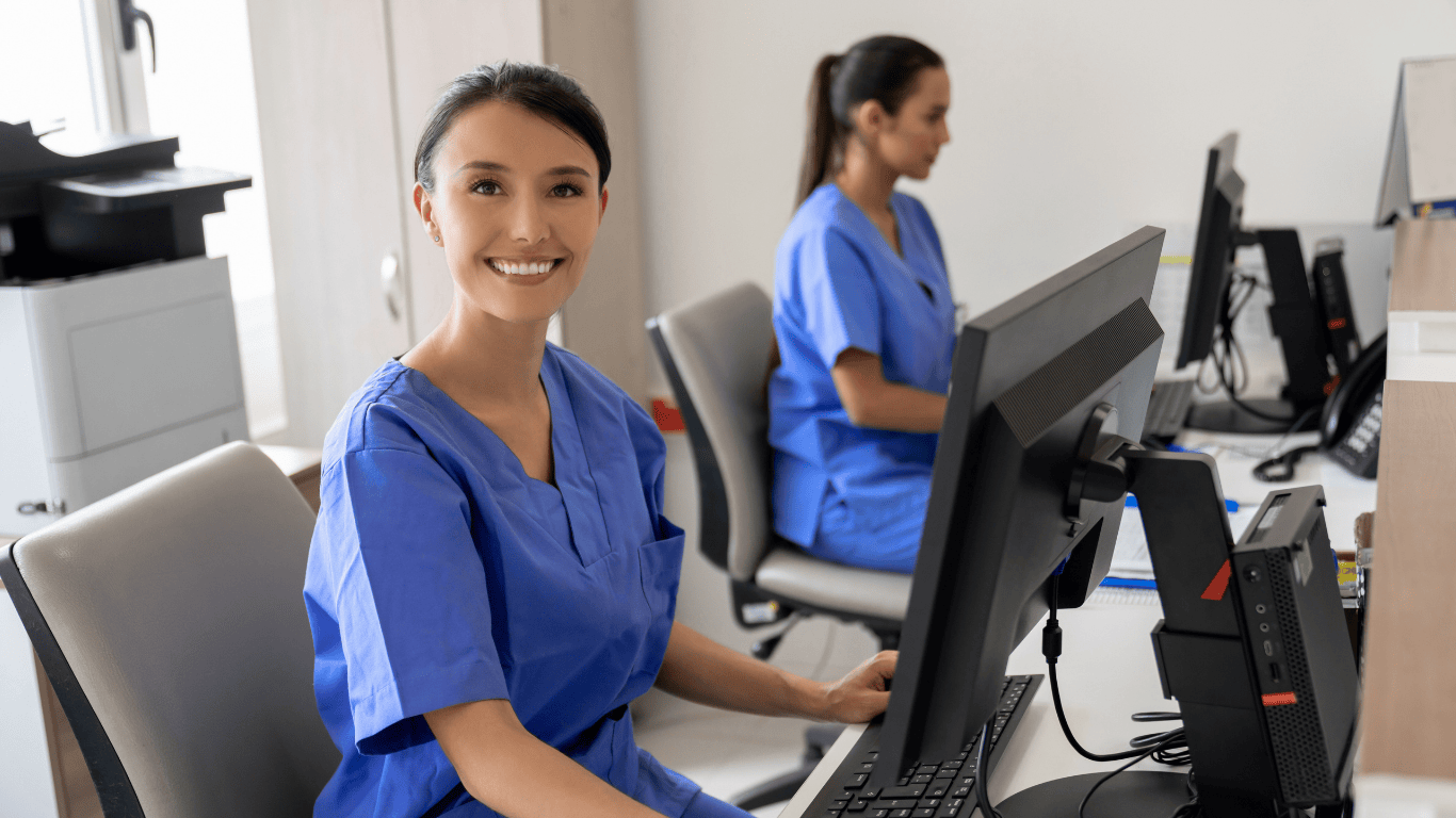 Dental Receptionist in Patient Care