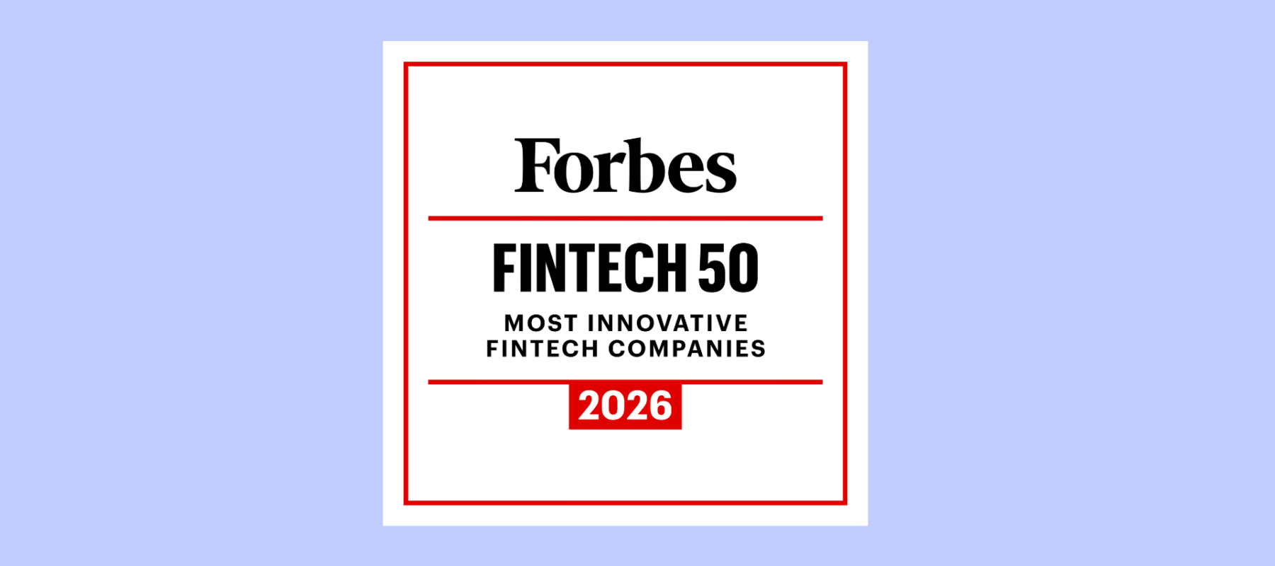 Forbes Fintech 50 Article